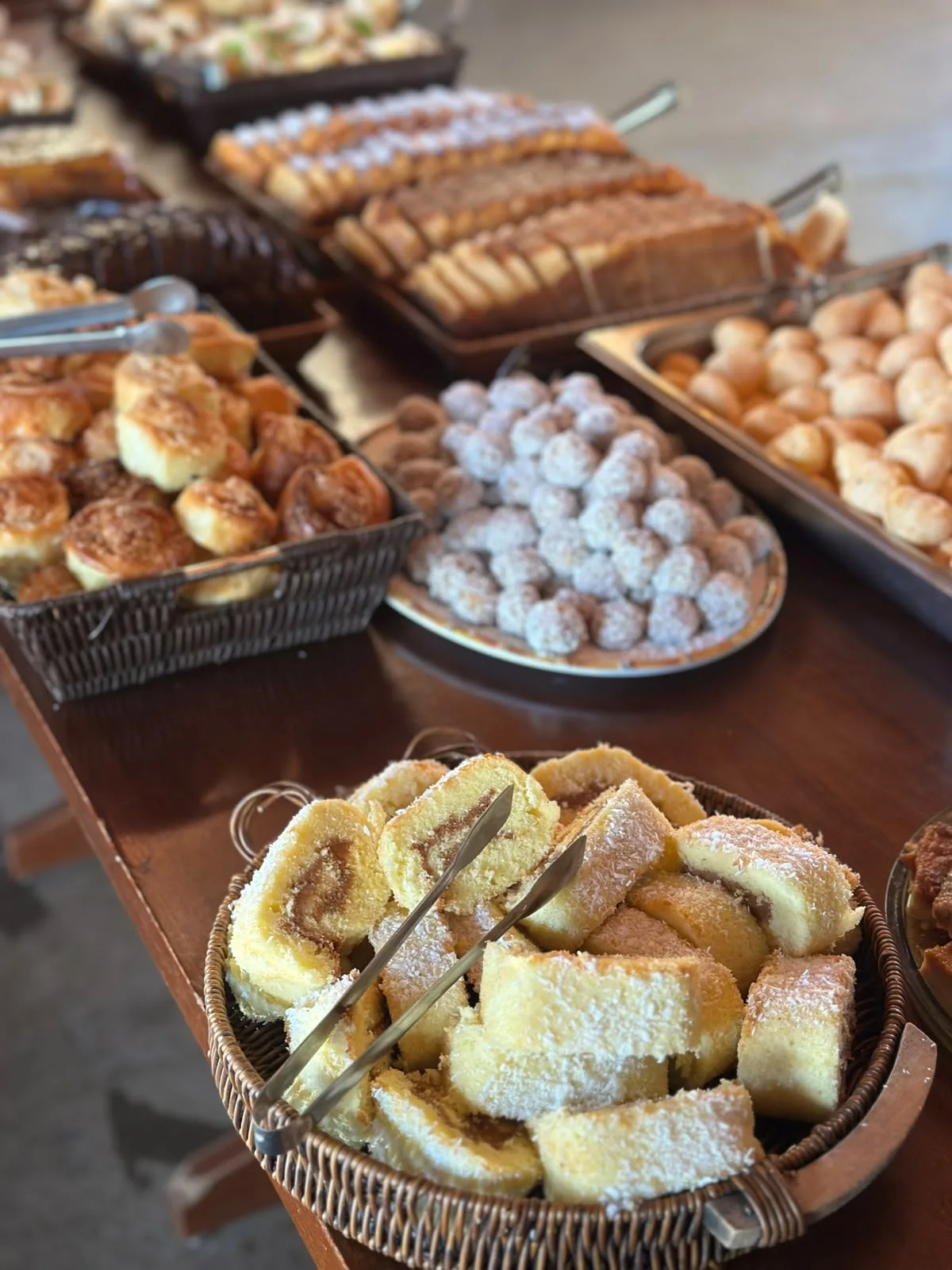 Café colonial aos sábados